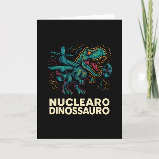 Kern Dinosauriër - Grappige Italiaanse Brainrot Ki Kaart (Voorkant)