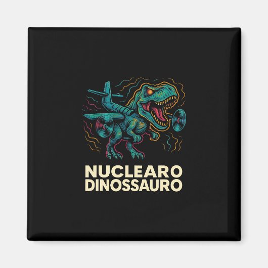 Kern Dinosauriër - Grappige Italiaanse Brainrot Ki Magneet (Voorkant)