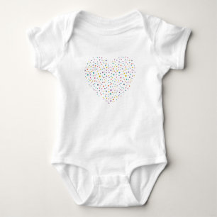 Kern en kleine harten - Liefdesschat Romper