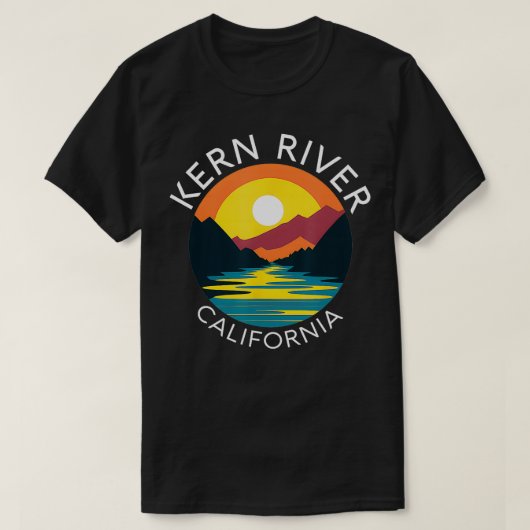 Kern River California Sequoia Forest Kernville T-shirt (Design voorkant)