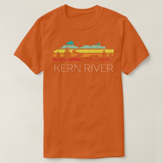Kern River California Sequoia Forest Kernville T-shirt (Design voorkant)