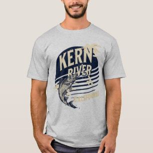 Kern River California Visserij T-Shirt – Vintage A