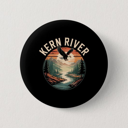 Kern River Ronde Button 5,7 Cm (Voorkant)