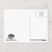 Kern River White Water Rafting Briefkaart! Briefkaart (Achterkant)