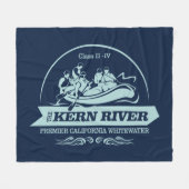 Kern rivier (rafting 2) fleece deken (Voorkant (Horizontaal))