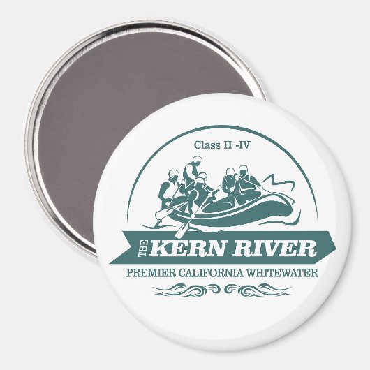 Kern rivier (rafting 2) magneet (Voorkant / Achterkant)