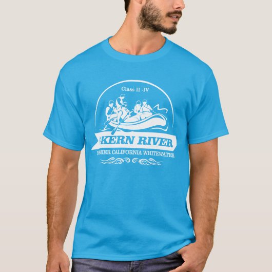 Kern rivier (rafting 2) t-shirt (Voorkant)