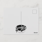 Kern van de Mystical Butterfly Snakes Art Briefkaart (Achterkant)