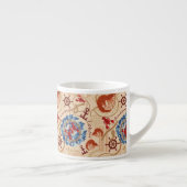 Kern van schaaldieren ontwerp espresso kop (Rechts)
