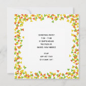 Kernaar Santa met Chips Kaart (Achterkant)