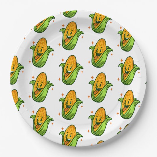 kernachtig papieren bordje (Voorkant)
