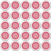 Kernachtige groei - magenta op rogge. Aangepaste s Sticker (Voorkant)