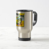 Kernburen (Tweeling Kikkers) Grappige Cadeaus & Ka Reisbeker (Voorkant rechts)