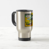 Kernburen (Tweeling Kikkers) Grappige Cadeaus & Ka Reisbeker (Voorkant links)