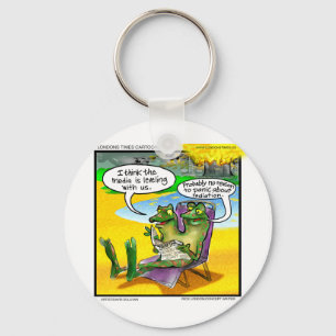 Kernburen (Tweeling Kikkers) Grappige Cadeaus & Ka Sleutelhanger