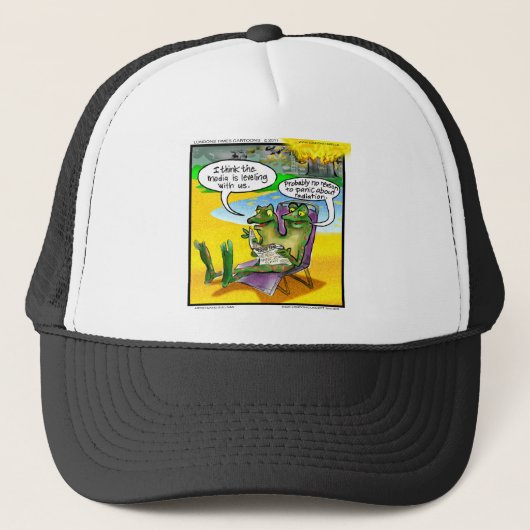 Kernburen (Tweeling Kikkers) Grappige Cadeaus & Ka Trucker Pet (Voorkant)