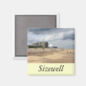 Kerncentrale Sizewell Magneet (Voorkant / Achterkant)