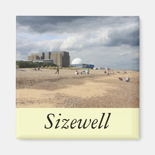 Kerncentrale Sizewell Magneet (Voorkant)