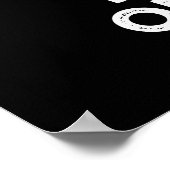 Kernel of Truth Funny Corn Pun Dark BG Poster (Hoek)