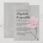 kernen Bridal Shower-uitnodigingen Kaart (Voorkant / Achterkant)