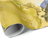 Kernen van doorschijnende tinten, die metallische  cadeaupapier (Rol Hoek)