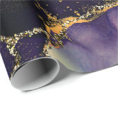 Kernen van doorschijnende tinten, die metallische cadeaupapier (Rol Hoek)