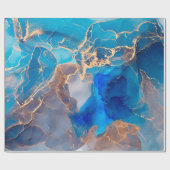 Kernen van doorschijnende tinten, die metallische  cadeaupapier (Vlak)