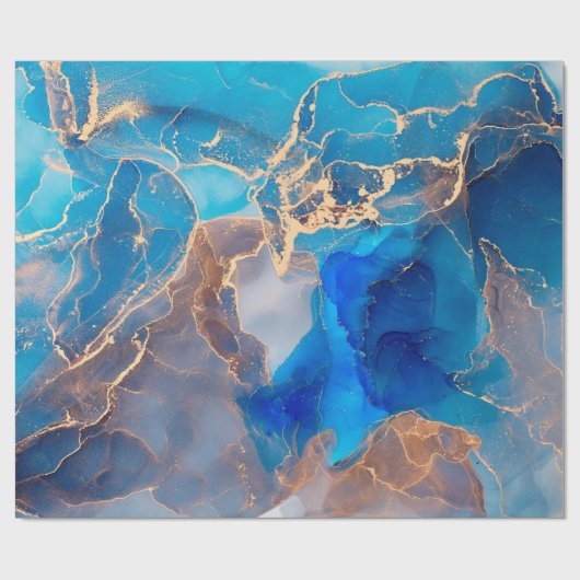 Kernen van doorschijnende tinten, die metallische  cadeaupapier (Vlak)