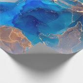 Kernen van doorschijnende tinten, die metallische  cadeaupapier (Hoek)