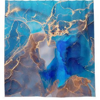 Kernen van doorschijnende tinten, die metallische  douchegordijn