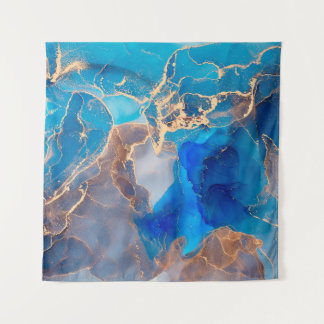 Kernen van doorschijnende tinten, die metallische  wandkleed