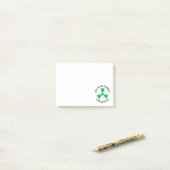 Kernenergie, alstublieft, kernenergie Invitati Post-it® Notes (Op bureau)