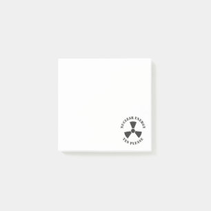 Kernenergie, alstublieft, kernenergie Invitati Post-it® Notes