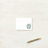 Kernenergie, alstublieft, kernenergie Invitati Post-it® Notes (Op bureau)