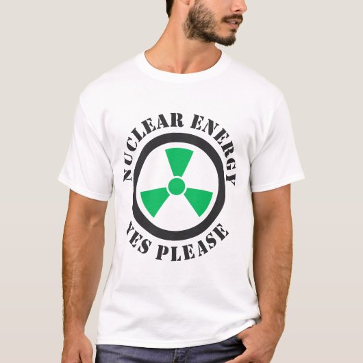Kernenergie, alstublieft, kernenergie Invitati T-shirt (Voorkant)