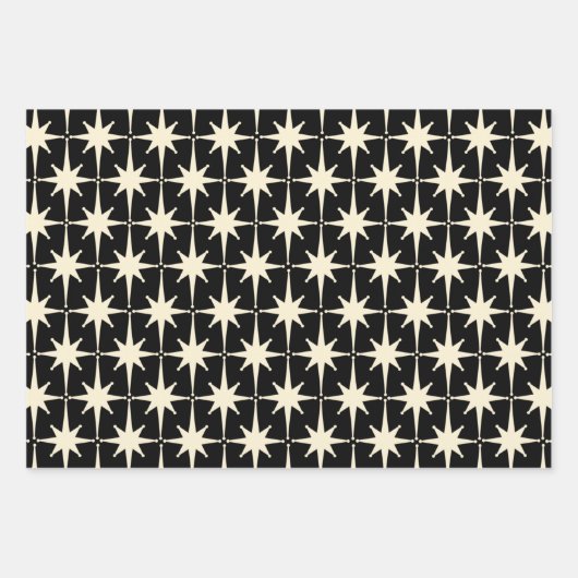 Kernenergie in Cream en Black Inpakpapier Vel (Voorkant)