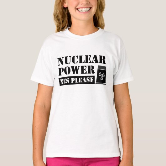 Kernenergie Ja Verklaring T-shirt (Voorkant)
