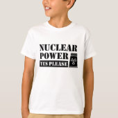 Kernenergie Ja Verklaring T-shirt (Voorkant)