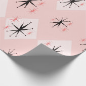 Kernenergie naadloos patroon geïnspireerd door cadeaupapier (Hoek)