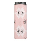 Kernenergie naadloos patroon geïnspireerd door thermosbeker (Achterkant)