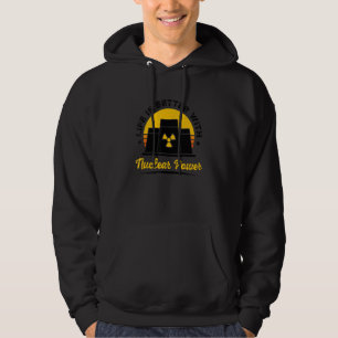 Kernenergietechnicus radioactieve nucleaire genees hoodie