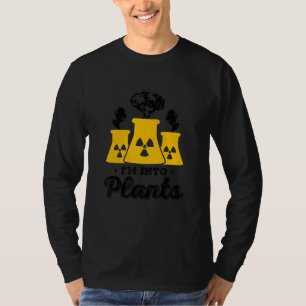 Kernenergietechnicus radioactieve nucleaire genees t-shirt