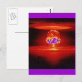 kernexplosie briefkaart (Voorkant / Achterkant)