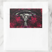 Kernexplosie Rechthoekige Sticker (Tas)