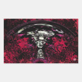 Kernexplosie Rechthoekige Sticker (Voorkant)