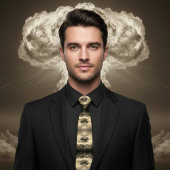 kernexplosie-volle Stropdas