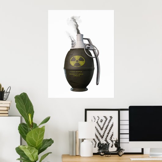 Kerngevaar Poster (Thuiskantoor)