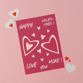 Kernhart - magenta - Fijne Valentijnse ! Feestdagen Kaart