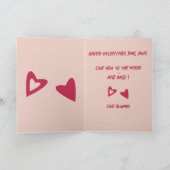 Kernhart - magenta - Fijne Valentijnse ! Kaart (Binnen)