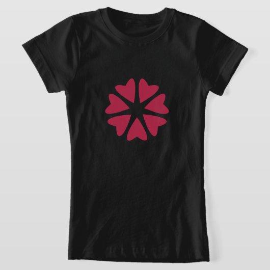 Kernhart - magenta red - afbeelding. t-shirt (Laagn)